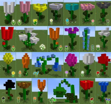 flores de minecraft